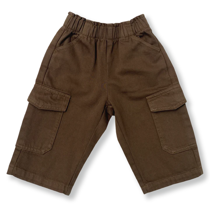 Denim Cargo Pant | Clay