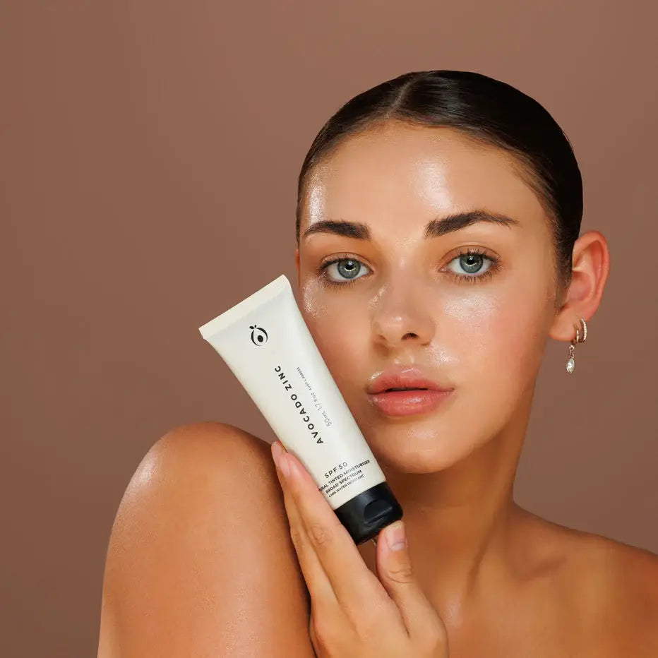 SPF 50 Natural Tinted Moisturiser: Medium-Dark