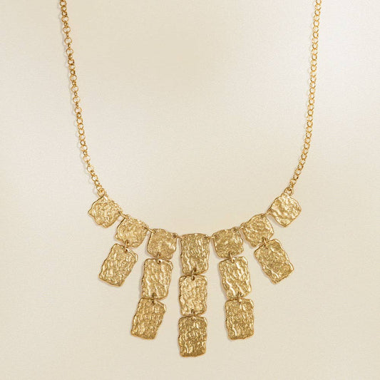 Agapée Lythos Necklace |  Gold Waterproof