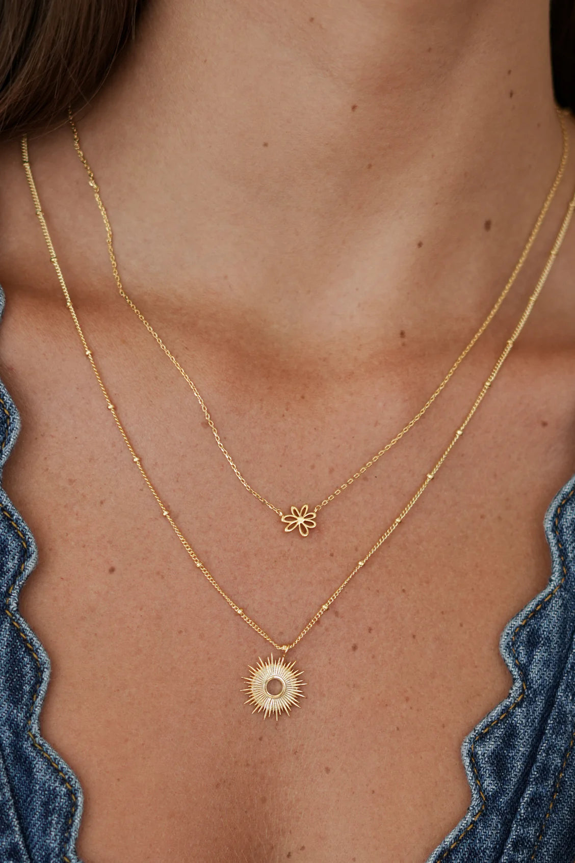 Full Sunburst Necklace