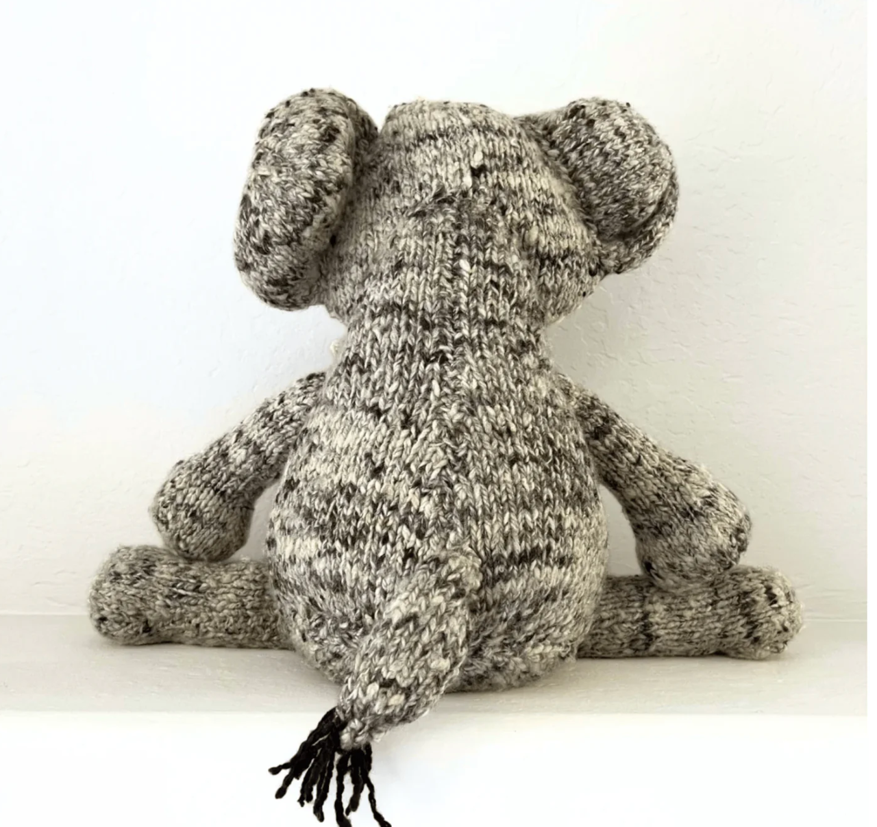 Organic Knit Toy / Elliott the Elephant