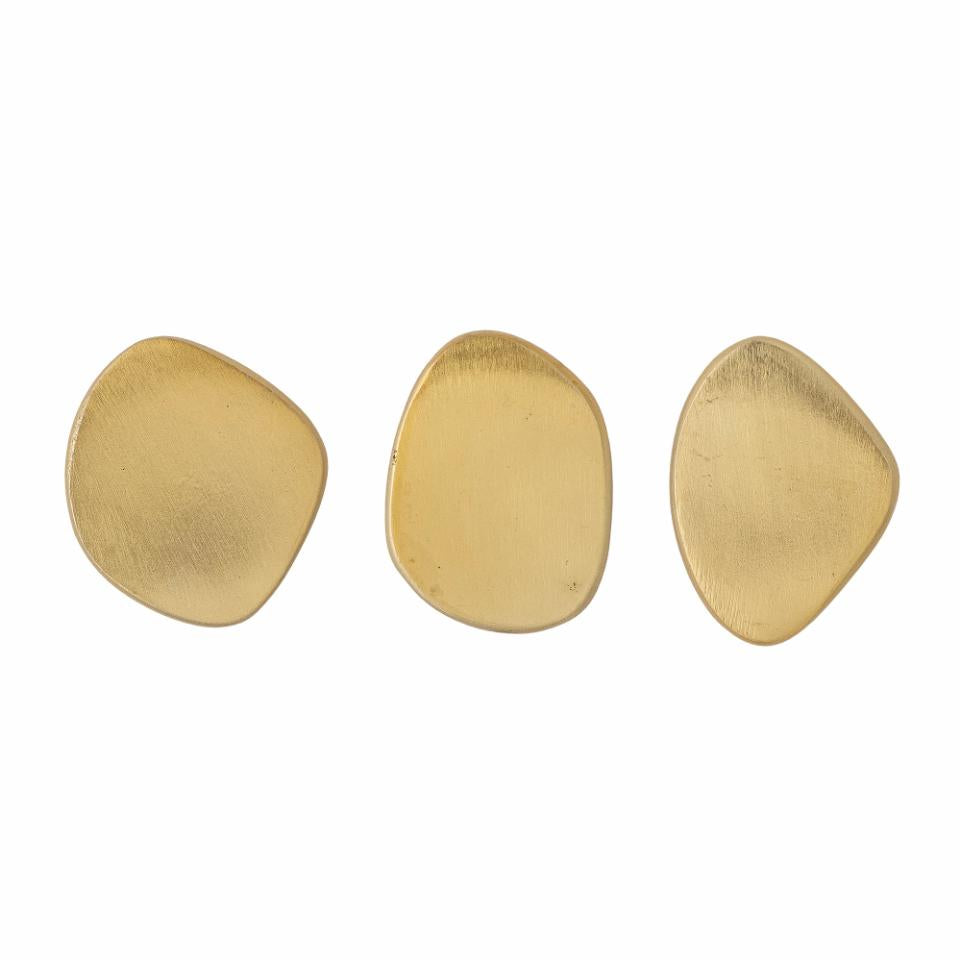 Ferri Brass Wall Hook | 3 Set