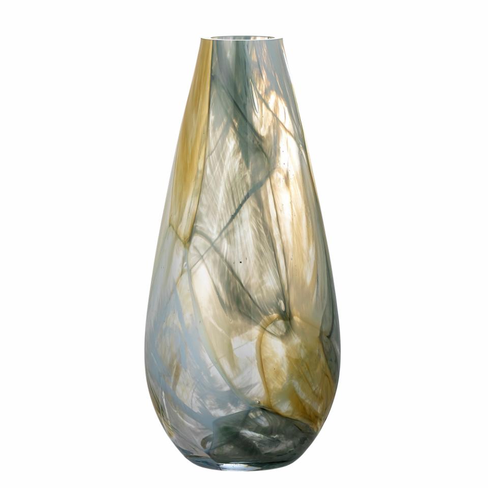 Lenoah Vase | Yellow Glass