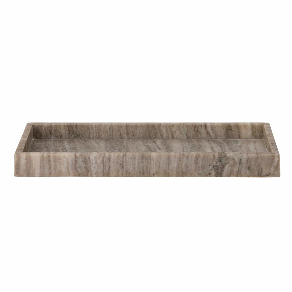 Majsa Marble Tray | Brown