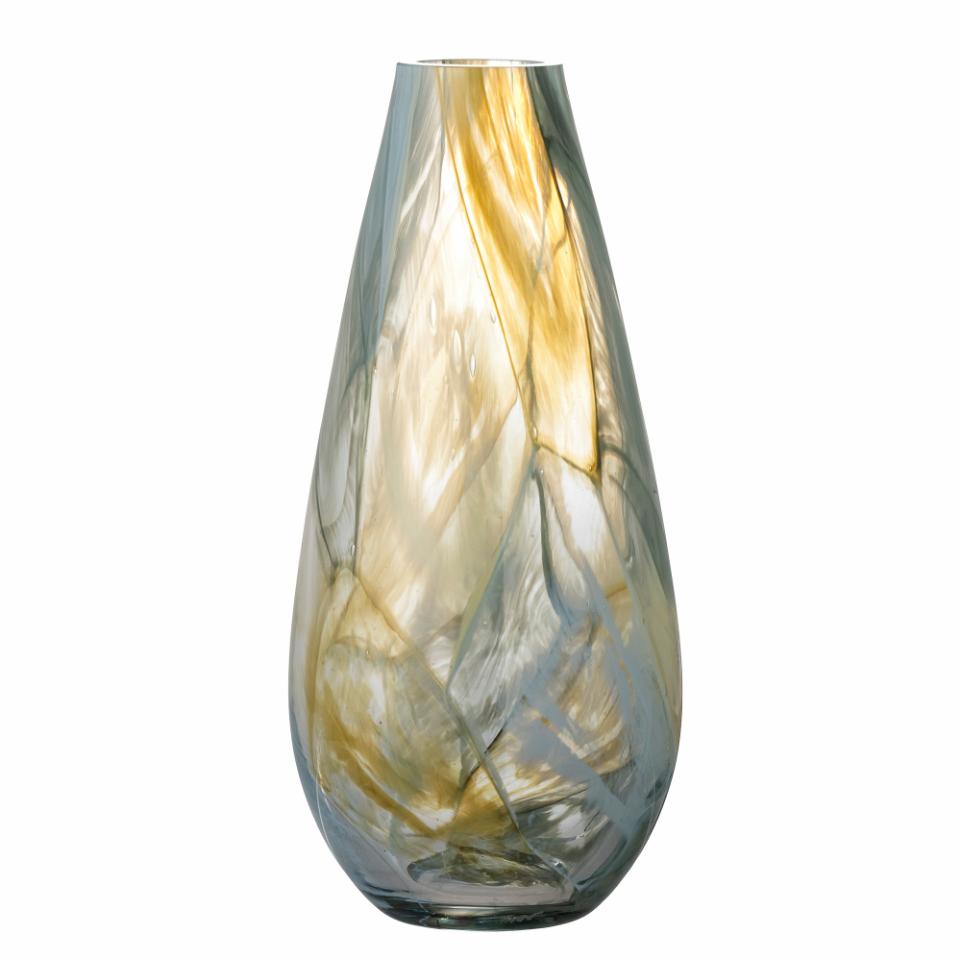 Lenoah Vase | Yellow Glass