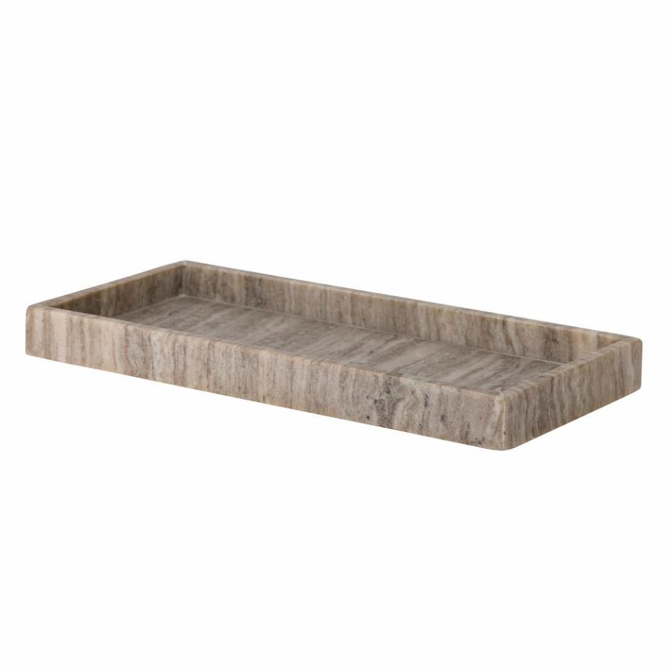 Majsa Marble Tray | Brown