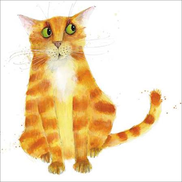 Card - Ginger Cat