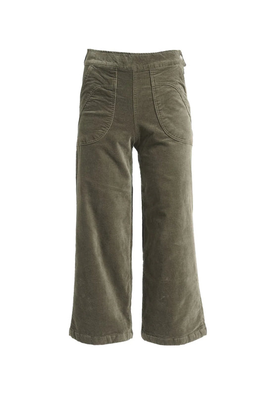 Peggy Paris Pants / Soft Velvet - Khaki