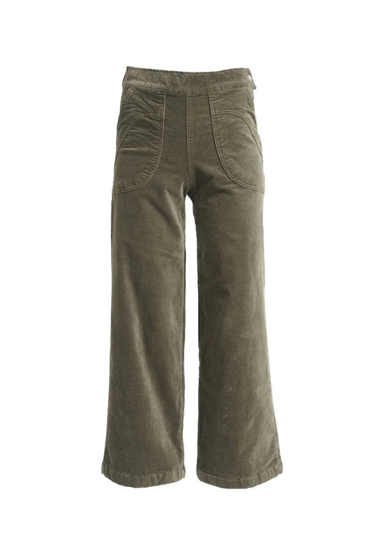 Peggy Paris Long Pants / Soft Velvet - Khaki