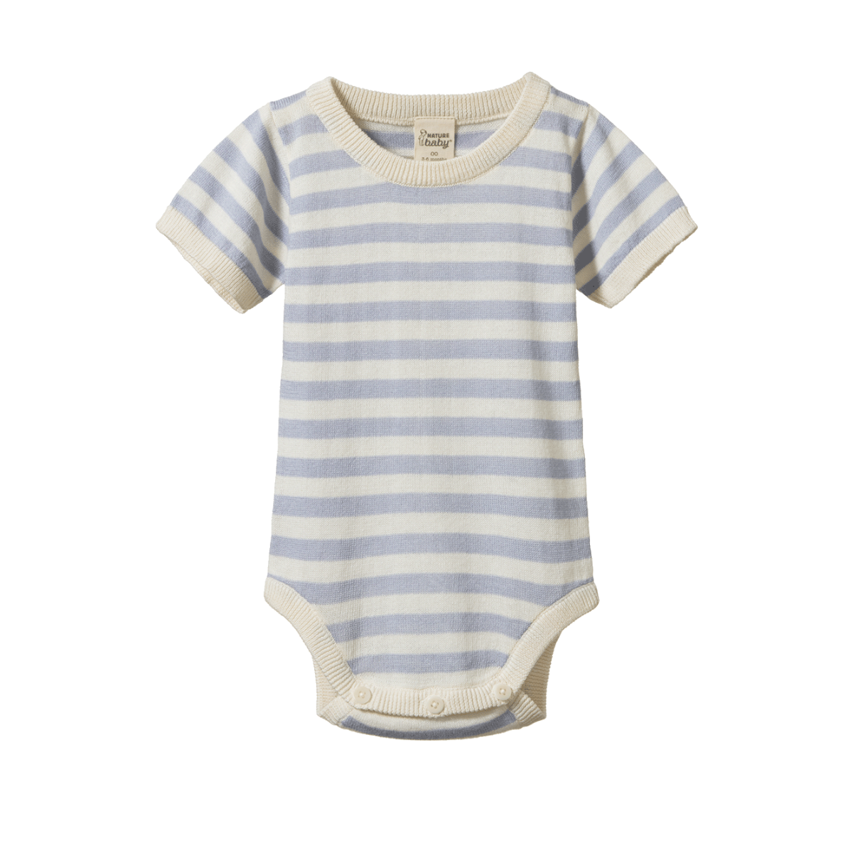 Ren Bodysuit / Zen Blue Sea Stripe