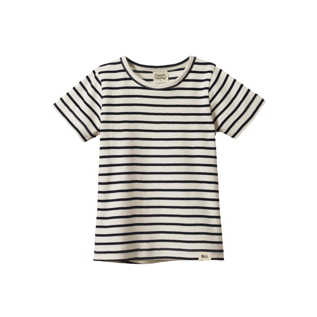 River Tee / Navy Sailor Stripe