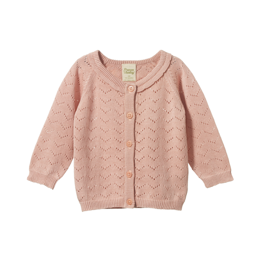 Piper Cardigan | Rose Bud