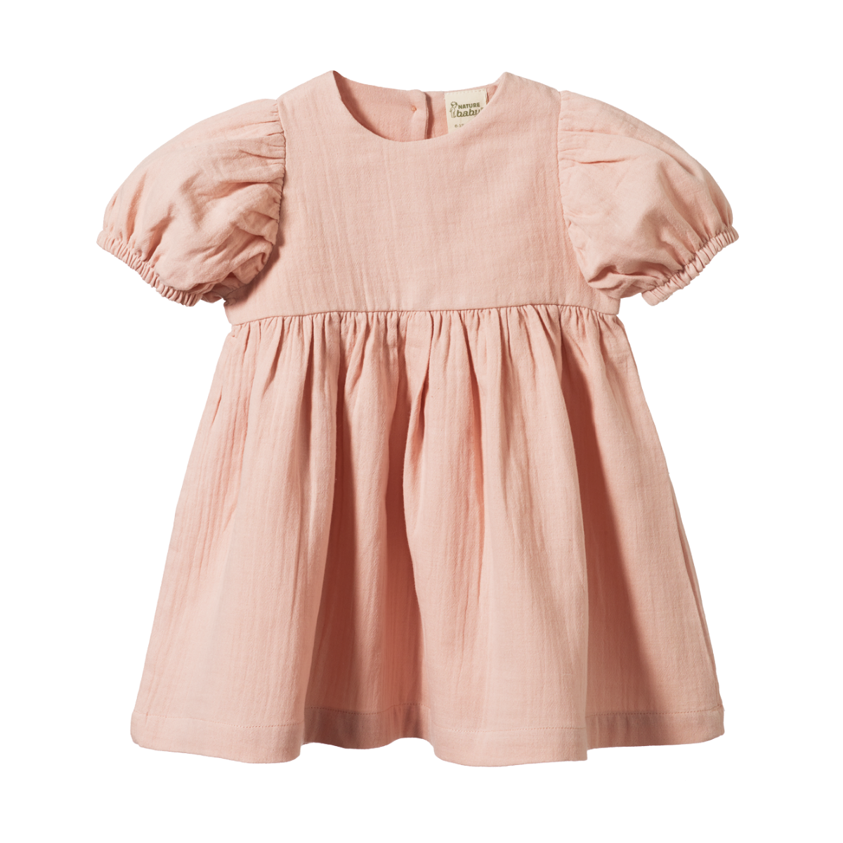Albertine Dress / Muslin - Rose Dust