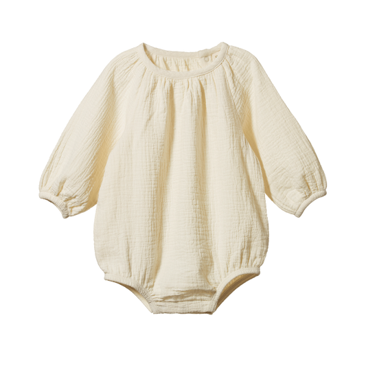 Meadow Bodysuit / Muslin - Natural