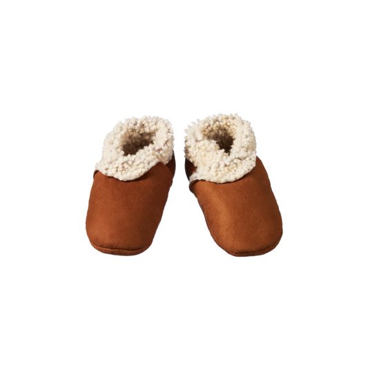 Lambskin Booties | Cinnamon