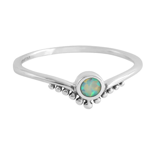 Diademe Opal Ring | Silver