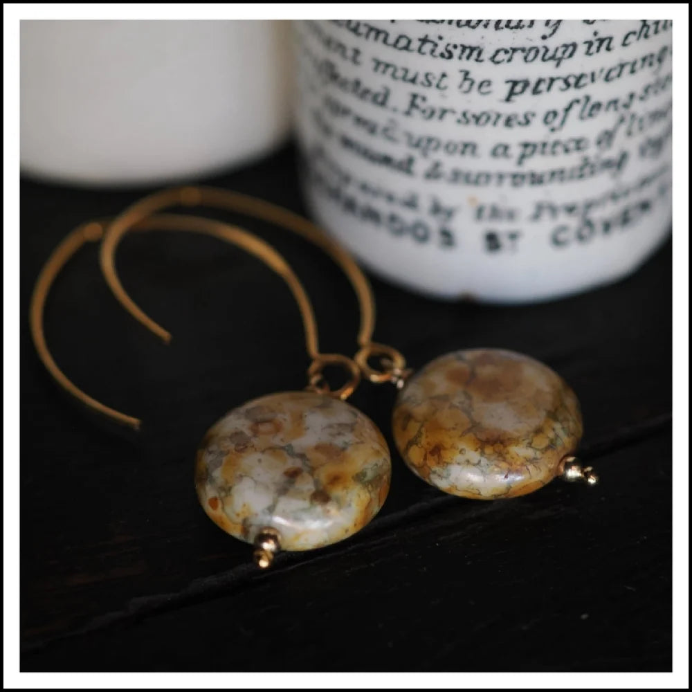 River Stone Glass Pins