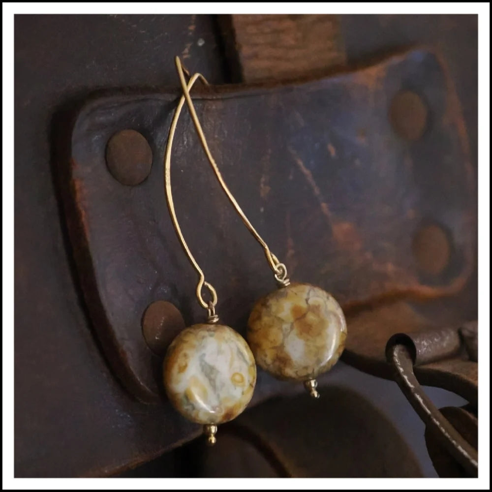 River Stone Glass Pins