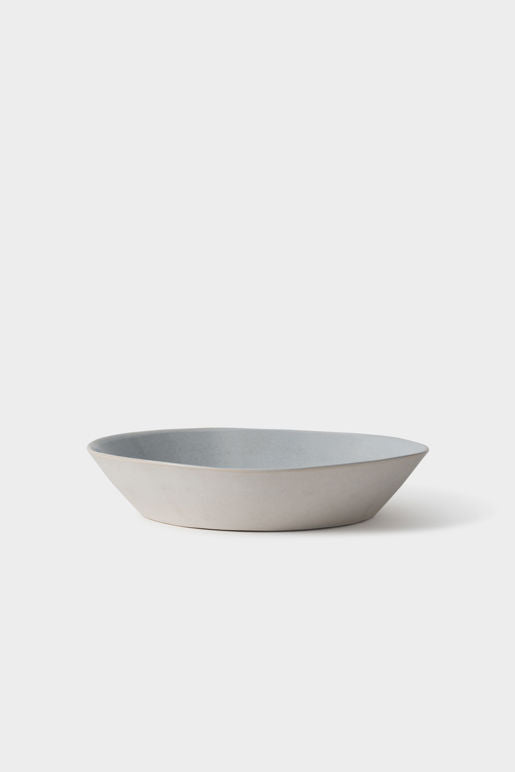 Finch Serving Bowl | Nat /Grey