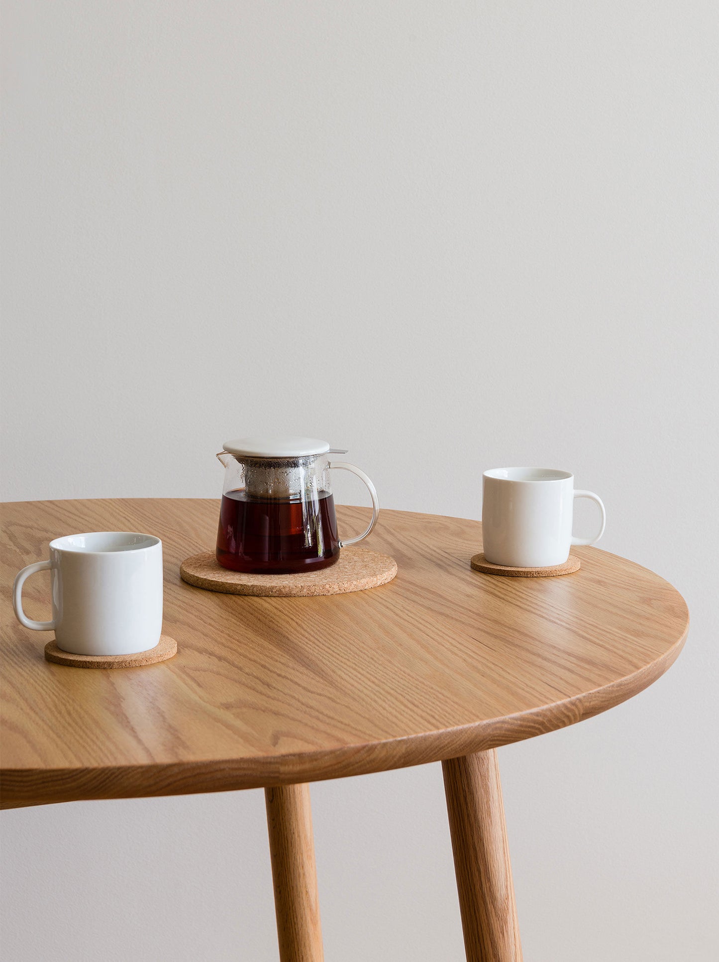 Glass Tea Pot + Porcelain Lid