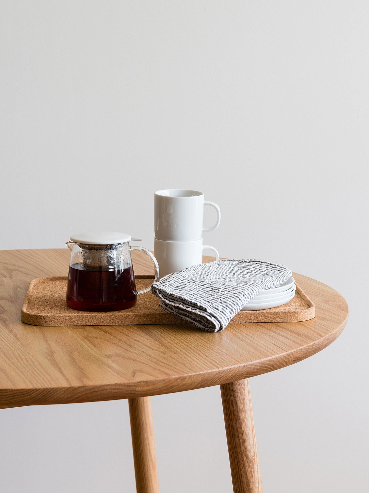 Glass Tea Pot + Porcelain Lid