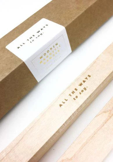 Wooden Magnetic Hanger For Prints | 18CM