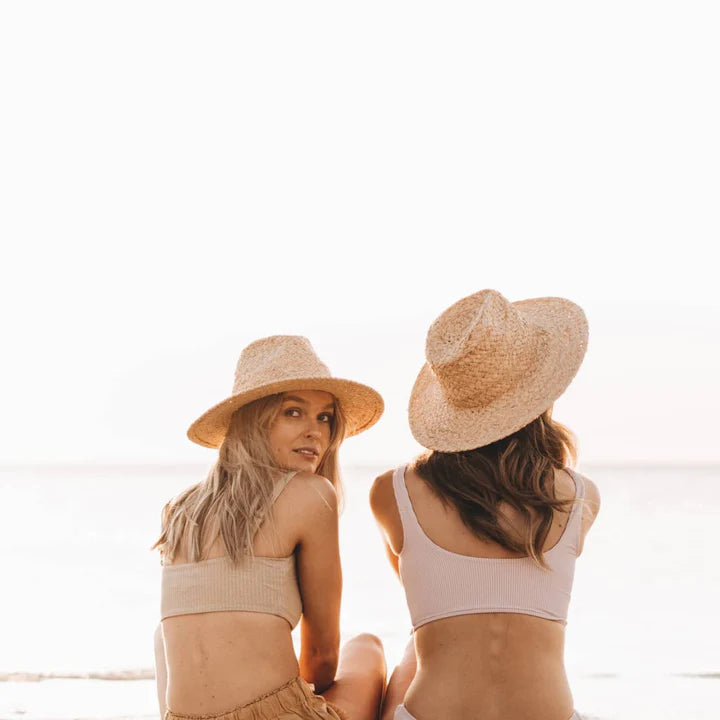 River sand Straw Hat