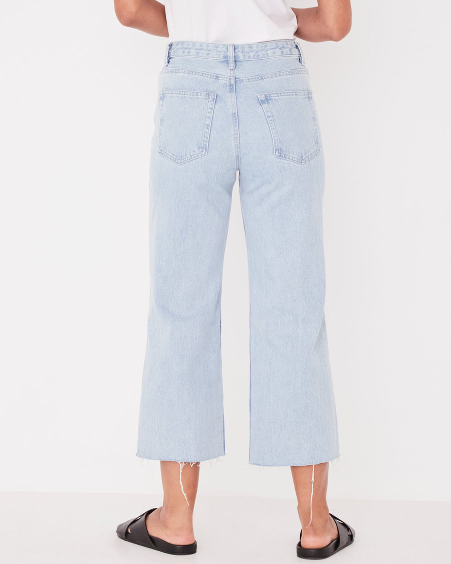 Jeans / High Waist Flare - Pacific Blue