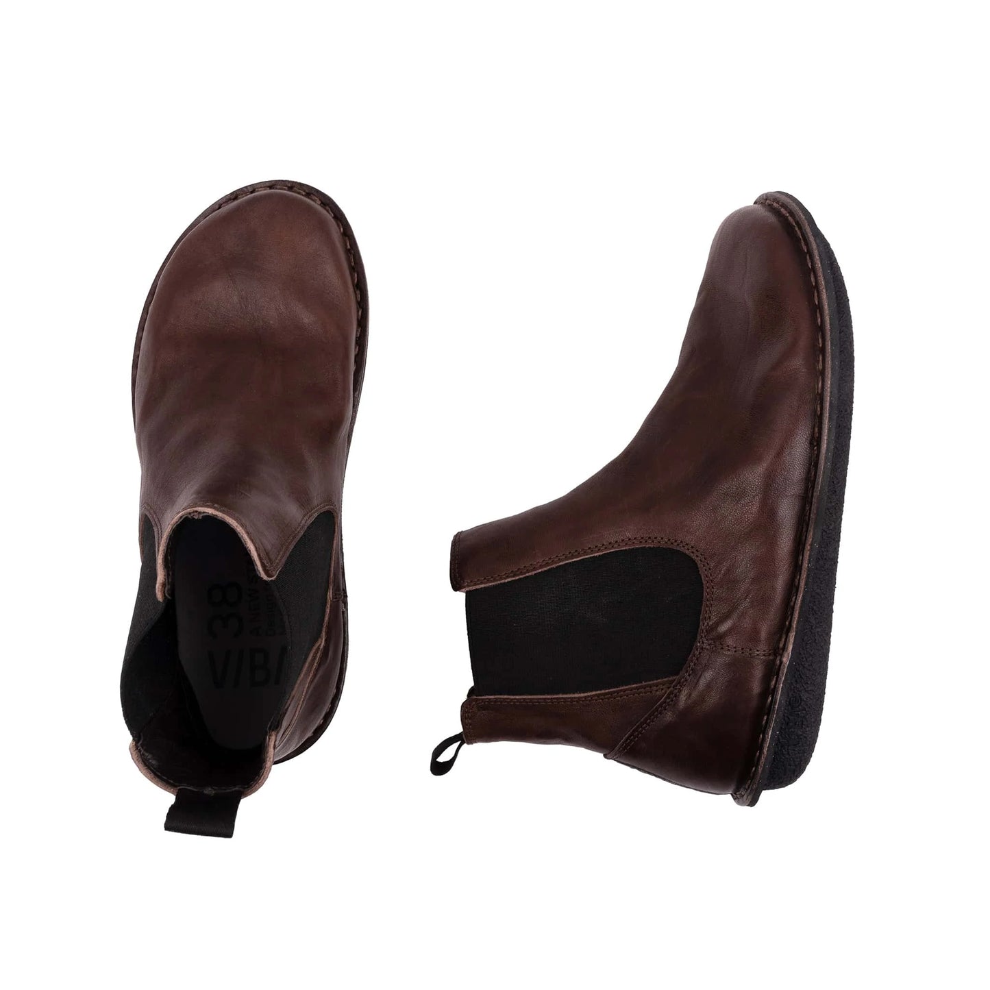 VIBAe Footwear / Helsinki Boot - Cocoa Brown
