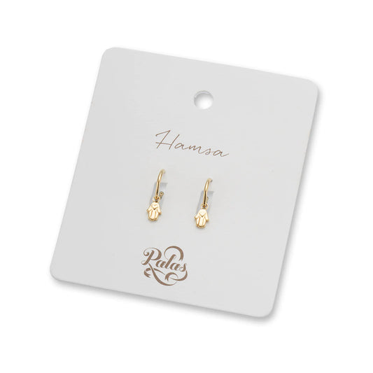 Hamsa Hand Hoop Earrings