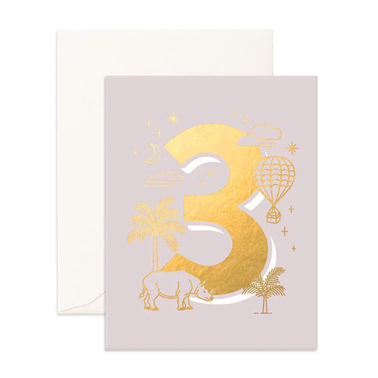 No 3- Animals Card