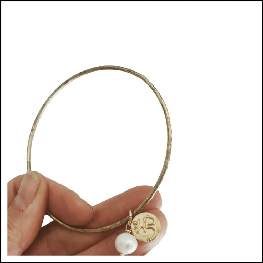 Golden Empress Satin Bangle