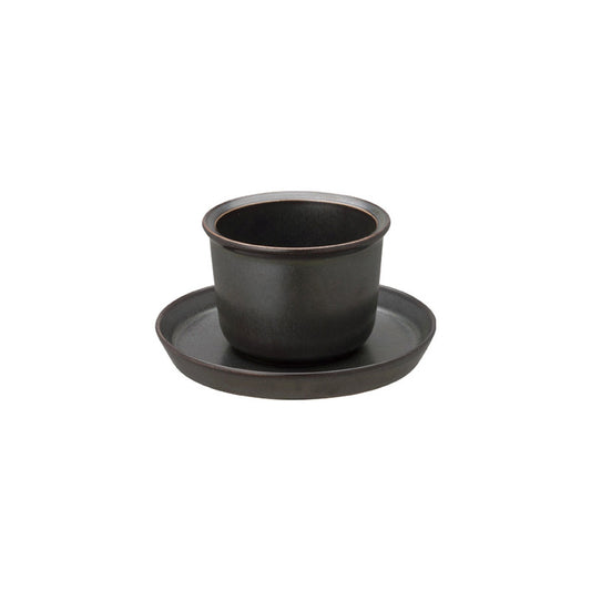 Leaves to Tea Cup - Black