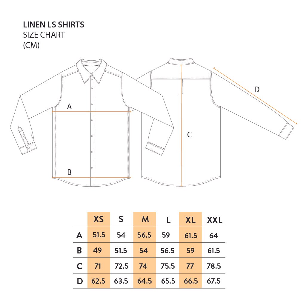 Linen Long Sleeve Shirt | White
