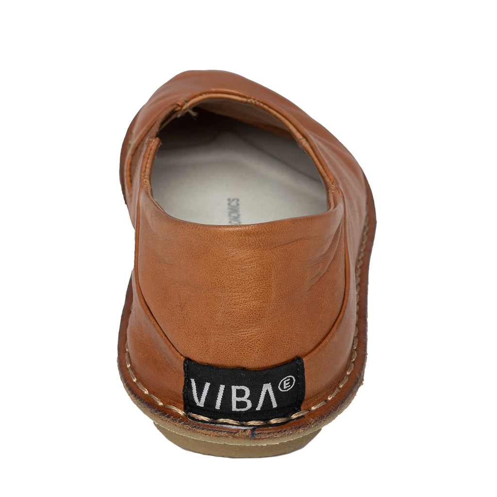 VIBAe Footwear / Zuma Leather - Cognac Brown