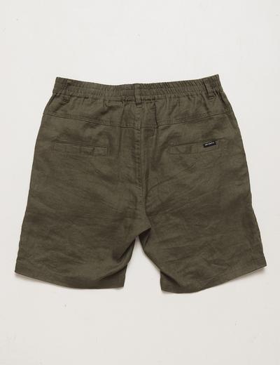 Tanner Linen Shorts | Fatigue