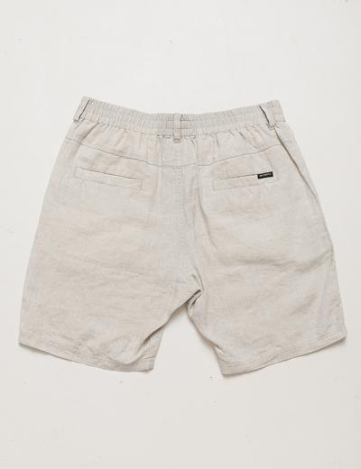 Tanner Linen Shorts | Natural