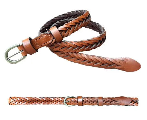 Woven Belt - Tan