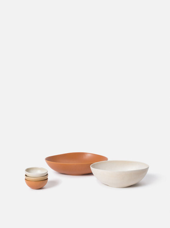 Serena Serving Bowl - Brick